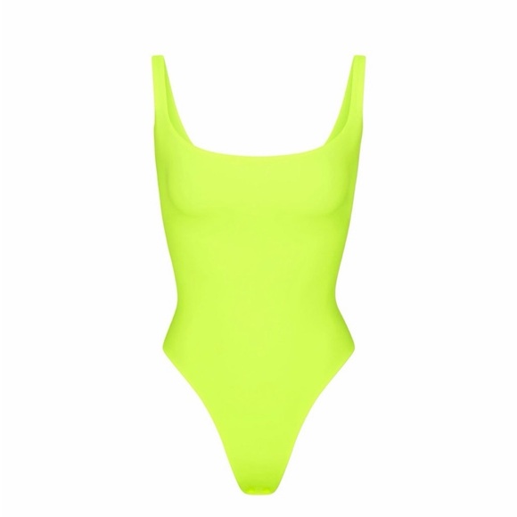 SKIMS Neon highlighter Bodysuit - Picture 4 of 5